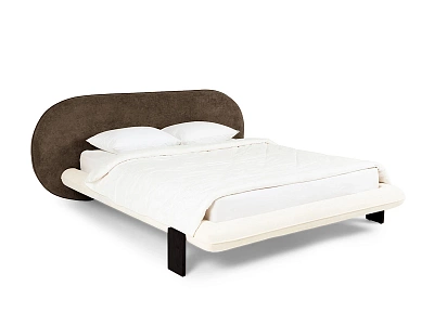 Кровать Softbay 160x200 (букле) коричневый 870557