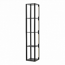 Деревянный торшер с полками Lussole WOODRUFF LSP-0914