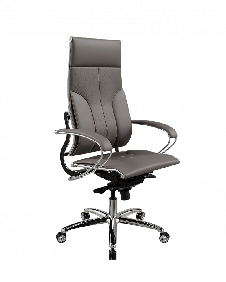 Кресло руководителя Метта МЕТТА М L1-10K - Infinity /Kc06/Nc06/K2cL(M06.B34.G04.W04) (Серый)