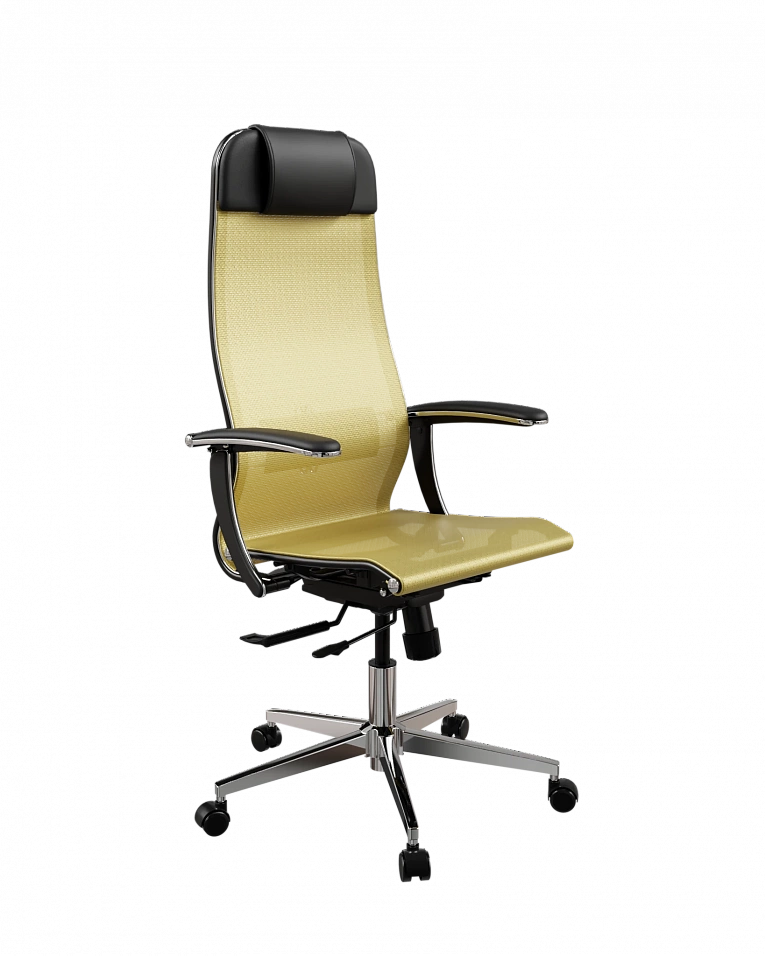 Офисное кресло Метта ErgoLife 4/подл.158/осн.Synchro 104 (Золотой ротанг 29B.4.1.333)