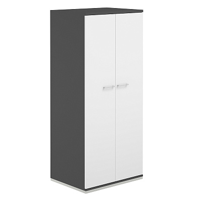 Гардероб Norden Аллегро 800х400х1836 AG.221.AN.AN.WH Белый Снег/Антрацит