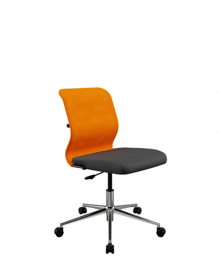 Кресло для персонала Метта ErgoLife S 8 M4-8 - X2+UMF(X1) /Uh00/Wh00(M01.B23.G42.W01) (Оранжевый/Черный)