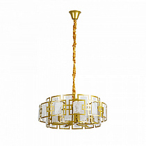 Подвесная люстра Arte Lamp Blake золото, белый A4087SP-6SG