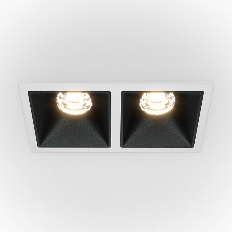 Точечный встраиваемый светильник Maytoni Alfa LED / Альфа ЛЕД DL043-02-10W3K-SQ-WB