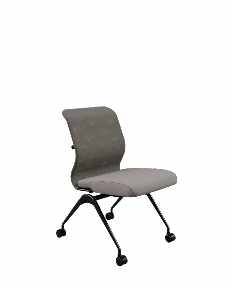Кресло для персонала Метта ErgoLife S 8 M4-9 - X2+Bahama /Uh00/Wh12(F56.W01) (Серый/Песочный)