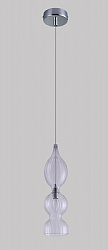 Подвесной светильник Crystal Lux IRIS SP1 B TRANSPARENT