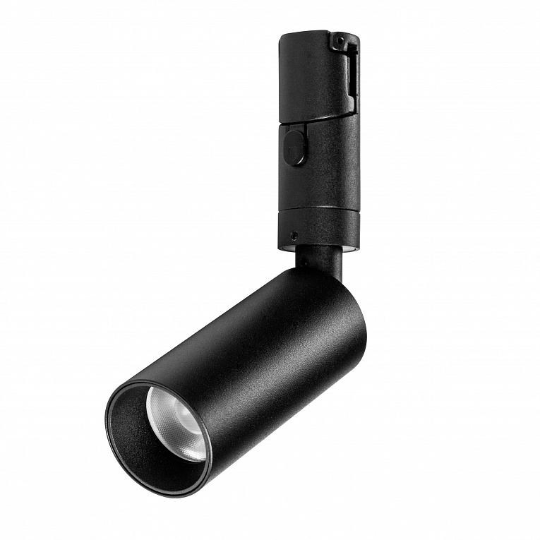 Светильник трековый 48V 7W 3000K 15° черный Lightstar DUE 207137