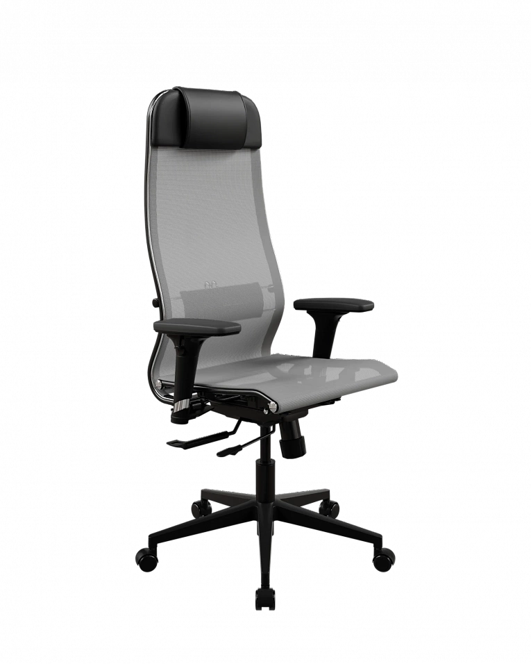 Офисное кресло Метта ErgoLife 4/подл.200/осн.Synchro 102 (Серый 537.D.1.2F3)