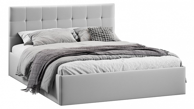 Кровать 160х200 Джоли ТриЯ велюр Confetti Silver