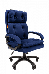 Кресло для руководителя усиленное (до 150 кг) CHAIRMAN 442 синий
