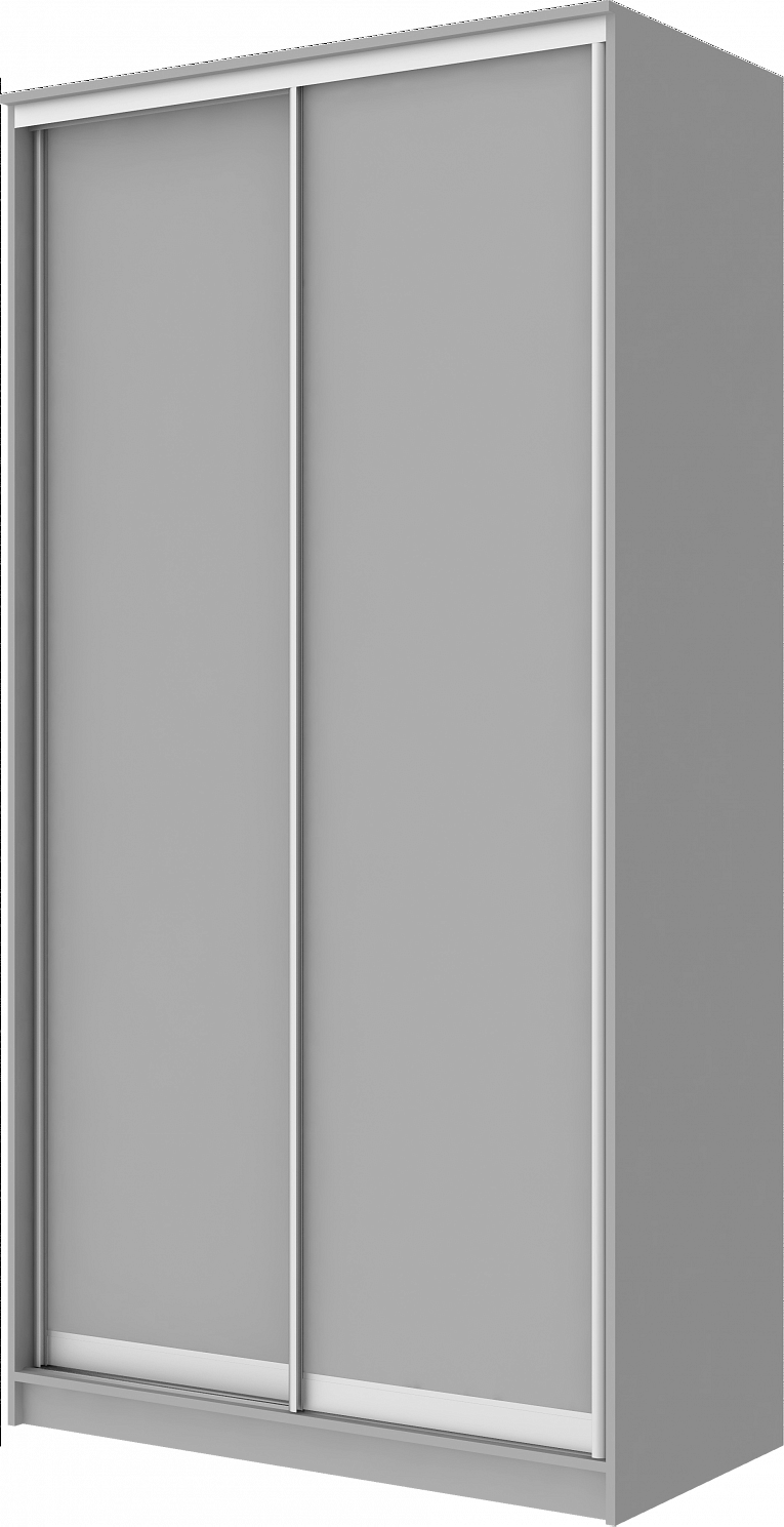 Шкаф-купе с глухими дверями (гл.620) Аллоджио Хит-22-14-11 Серый