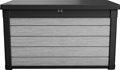 Сундук KETER Денали 380 л (Denali DuoTech Deck Box 380L) серый 17205969