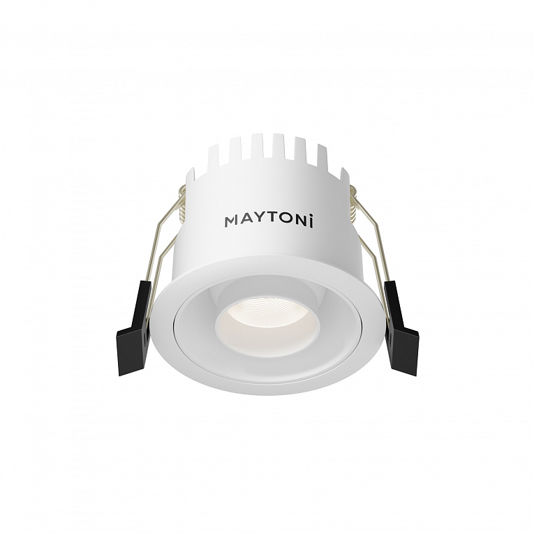 Точечный встраиваемый светильник Maytoni Омут Т DL128-10W4K-W