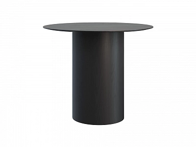 Стол обеденный OgogoHome Mono D90/D44/H75 966126 черный