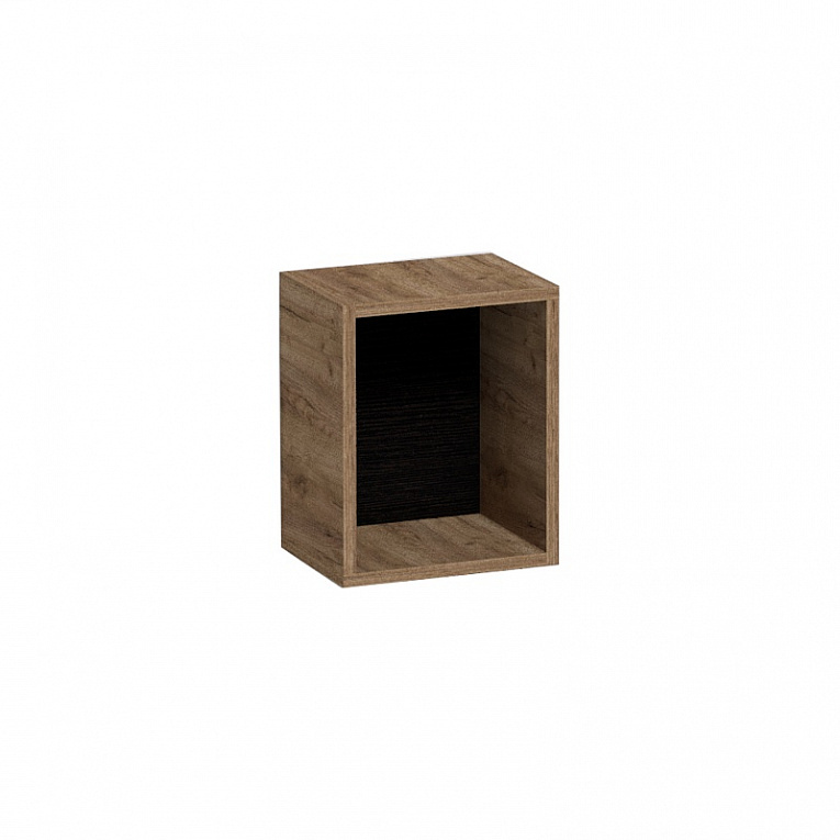 Полка Куб 1 Nature 98 Дуб табачный Craft