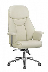 Кресло руководителя Riva Chair 9501 (натуральная кожа) кремовый