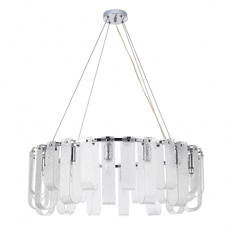 Подвесная люстра Arte Lamp DENEBOLA хром, прозрачный A4074LM-14CC