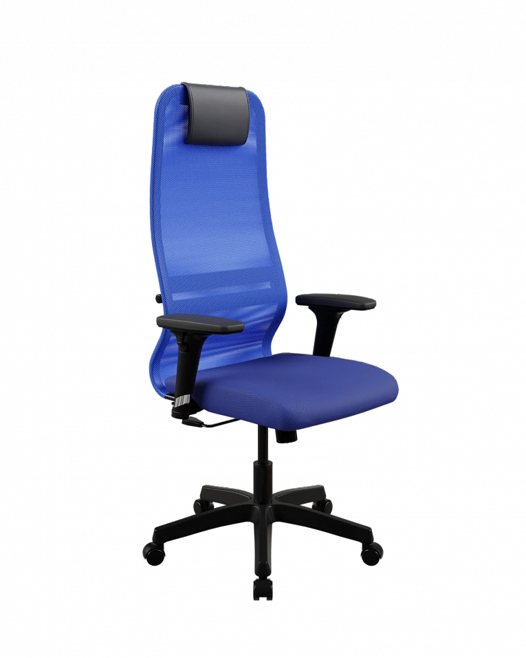 Офисное кресло Метта SU-B-8/подл.200/осн.001 (Синий 3F0.D.1.222)