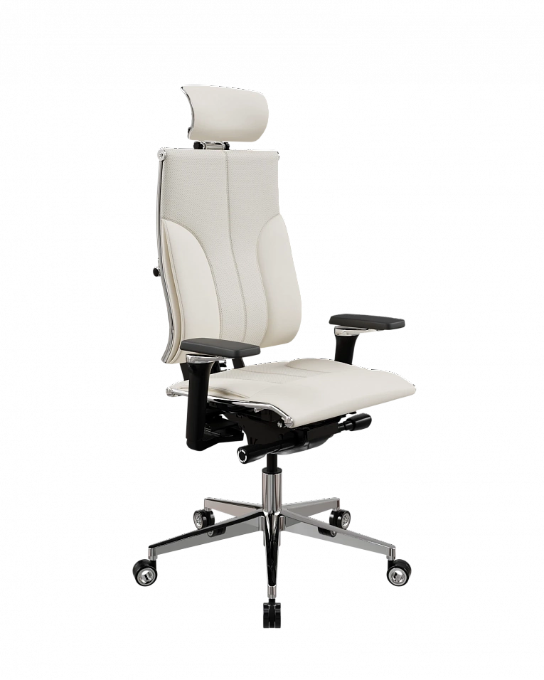 Кресло руководителя Метта Y 4DF B2-10D - Infinity /Kc06/Nc06/D15P/H13mL-3D(M26.B35.G25.W04) (Молочный)