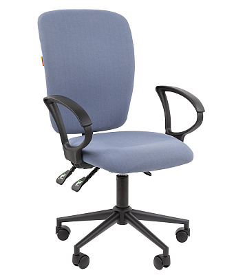 Кресло для персонала Chairman 9801 Black голубой