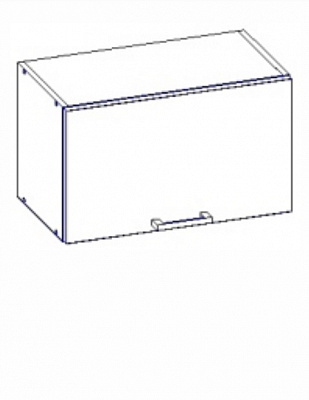 Шкаф навесной Роял Вуд Вегас В 600 1 софт (h=360)