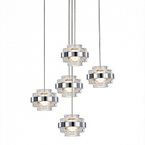 Подвесной светильник Delight Collection MD22030002 MD22030002-5A chrome/clear