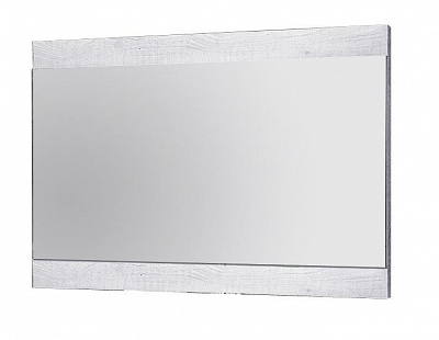 Зеркало навесное Лючия Олмеко 33.13 бетон пайн белый