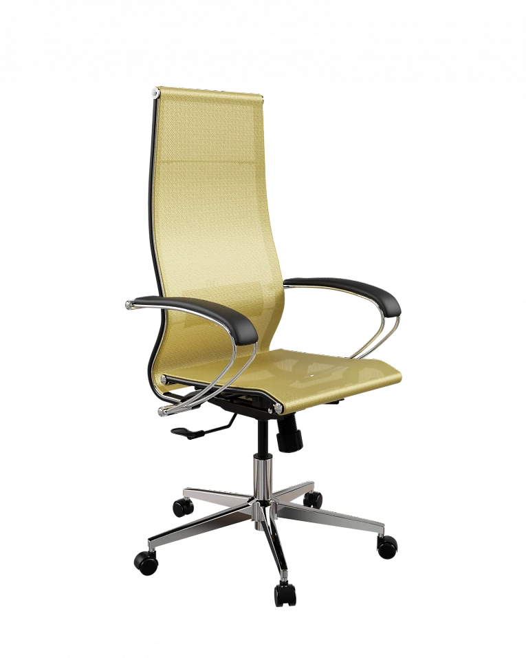 Офисное кресло Метта ErgoLife 7/подл.131/осн.Synchro 004 (Золотой ротанг 21A.16.1.3E3)