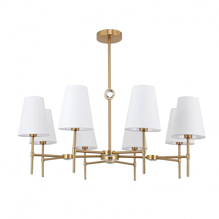 Люстра на штанге ARTE LAMP DANIELLA A4104LM-8PB