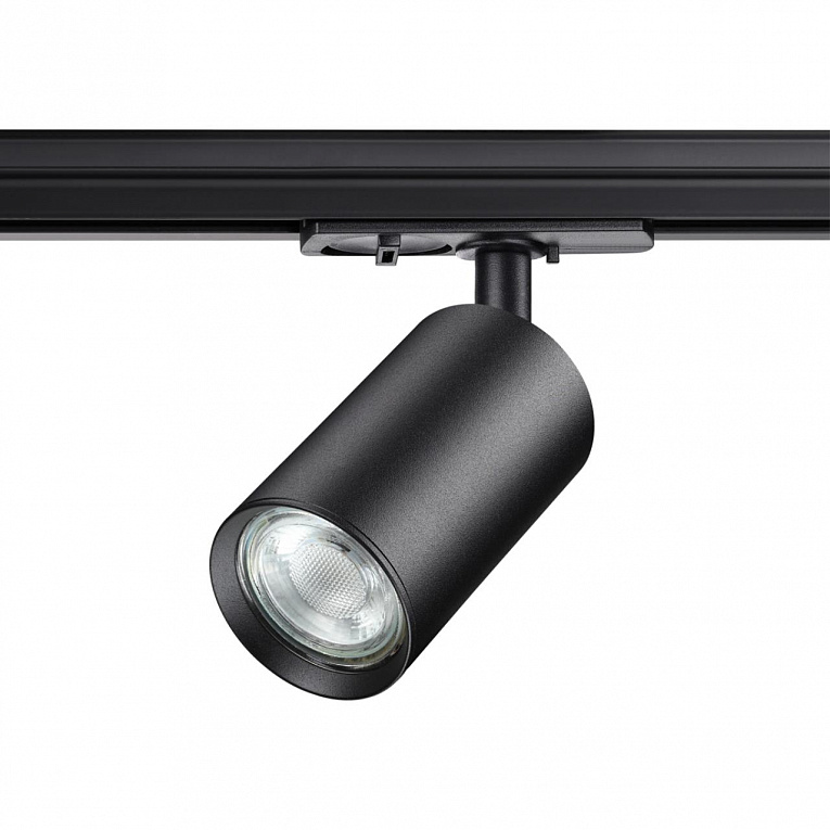 Светильник однофазный трехжильный трековый GU10 50W 220V Novotech PIPE 370965