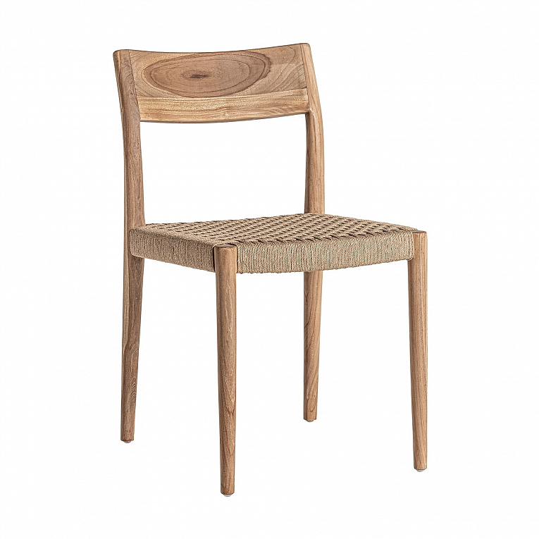 Стул Vical Caen 32974 из тика и веревки