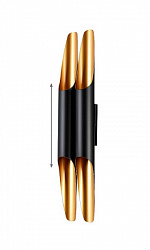 Бра Crystal Lux SONATA AP4 BL