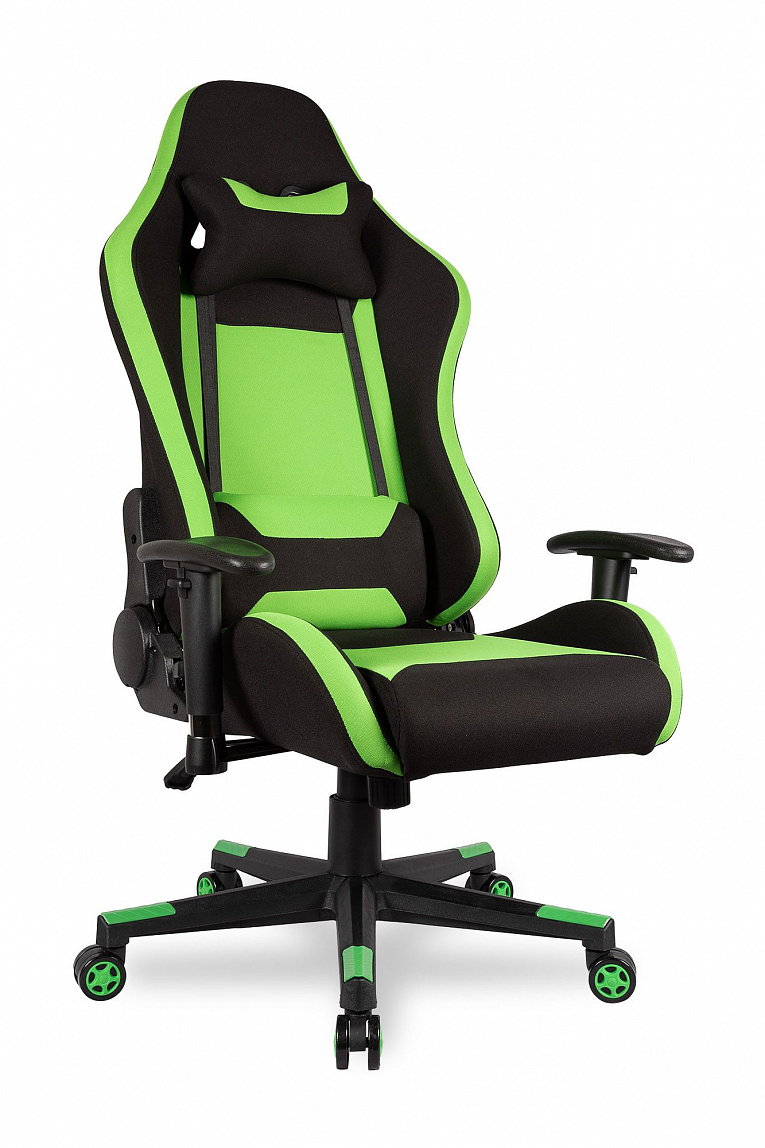 Геймерское кресло College BX-3760 Черный / Зеленый