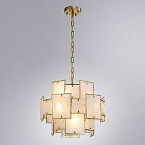 Подвесная люстра Arte Lamp THEEMIN золото, белый A4068LM-7SG