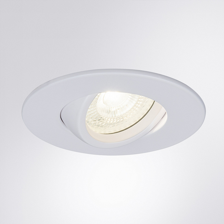 Точечный встраиваемый светильник ARTE LAMP GIRO A2867PL-1WH